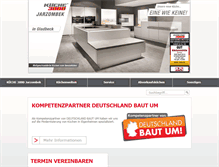 Tablet Screenshot of kuechenforum-jarzombek.de